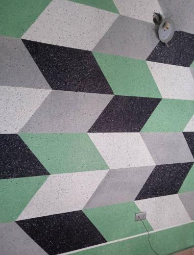 Pintura proyectada fachadas de exteriores e interiores